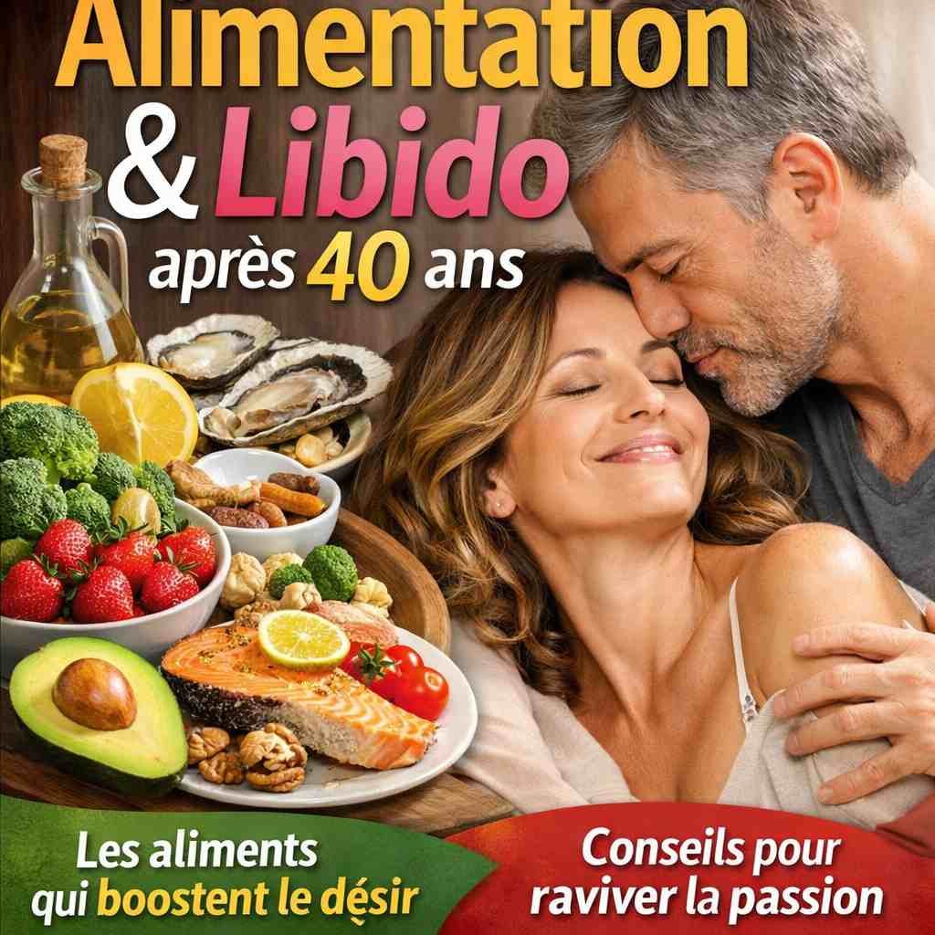 Alimentation et libido après 40 ans